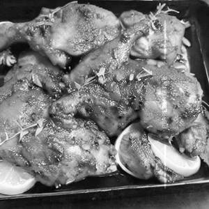 Lemon chicken dry