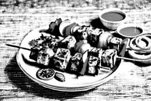 Paneer malai tikka