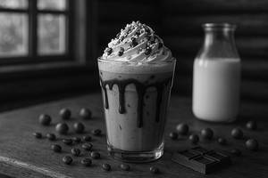 Hazelnut Cold Coffee Milkshake