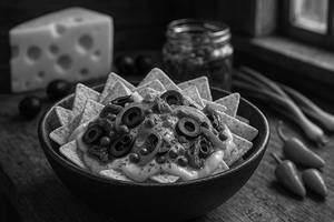 Greek Garden Nachos