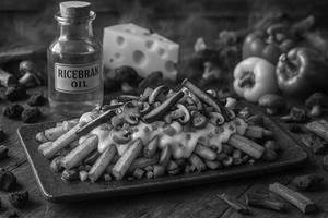 Cheesy Smoked Shrooms Fries