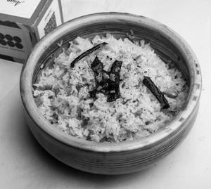 Japanese Butter Garlic Fried Rice (V)