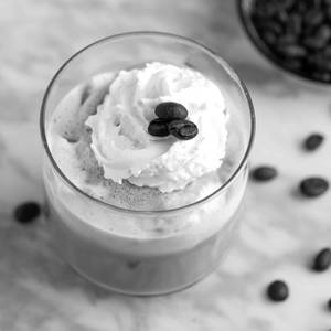 Cold Coffee With Vanilla Ice Cream