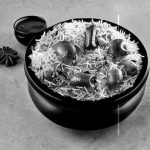 Mushroom biryani