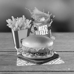 Gold Veg Zinger Burger Meal