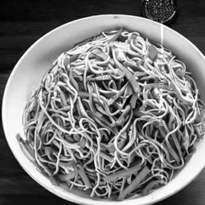 Veg hakka noodles