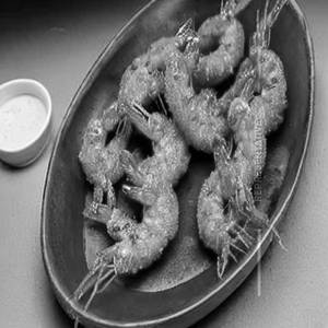 Golden fry prawn