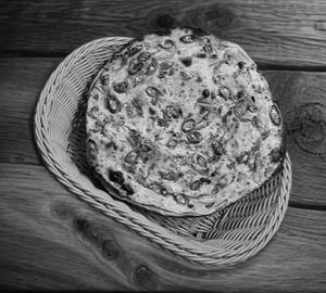 Mix chilly parantha