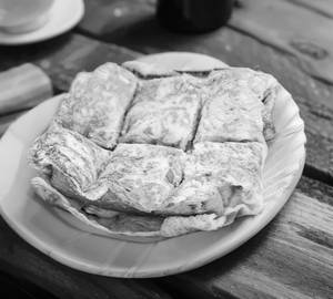 Bread Omelette (With Cheese)