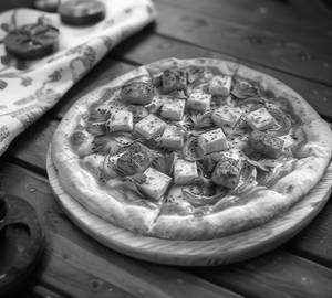 Tanduri Paneer Pizza