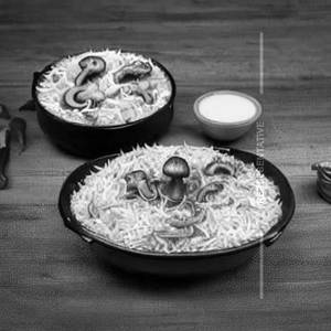 Mushroom biryani couple packs