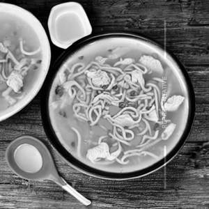 Chicken noodles soup