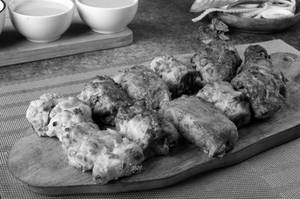 Assorted  Fish & Chicken Kabab Platter    { 10 Pcs }