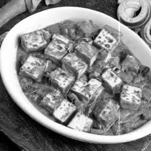 Matar paneer