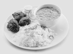 Ghee Rice With Dal