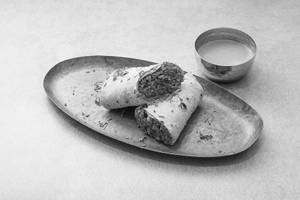 Soya Keema Wrap