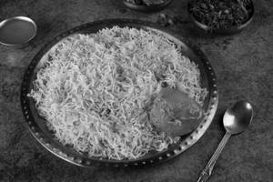 Aloo Biryani With Raita