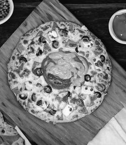 Veg Volcano Pizza