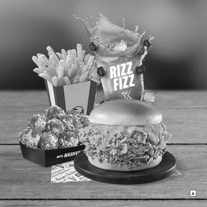 Gold Zinger Burger & Saucy Popcorn Meal