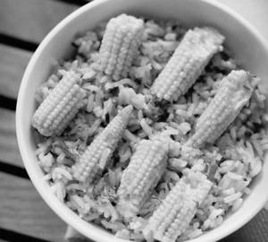 Baby Corn Fried Rice