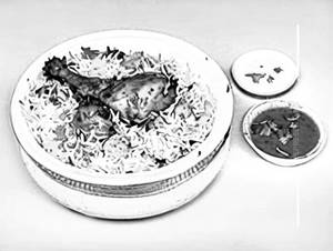 Chicken hyderabadi biryani