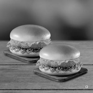 Gold Veg Zinger Burger x 2