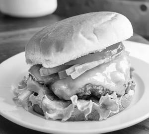 With chees  [aloo tikki burger]