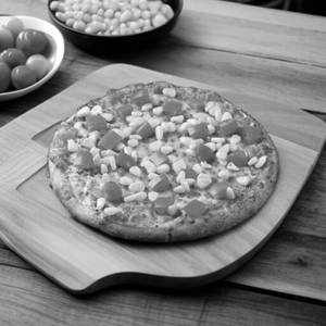 Tomato And Corn Pizza [7 inches]