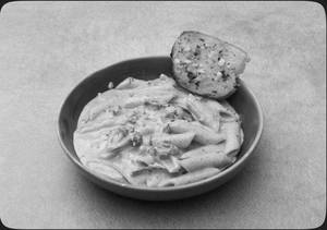 Penne Pasta In Pesto Sauce