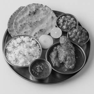 Chicken Curry Thali