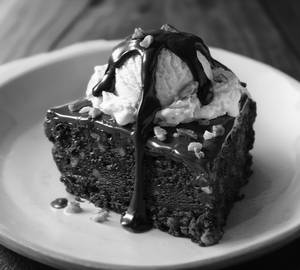 Brownie With Ice Cream