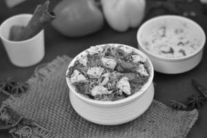 Paneer Biryani With Raita