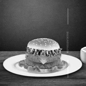 Chilli Potato Veg Burger