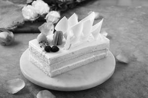 Rose & Litchi Open Face Cake