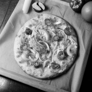 Jalapeno And Onion Pizza [7 inches]