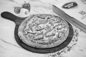 Capsicum and Red paprika pizza