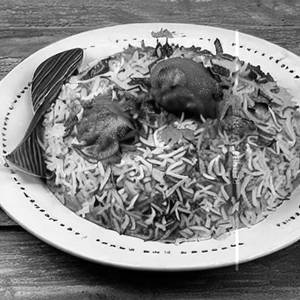 Fish biryani [rawas]