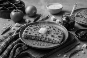 Aloo Pyaz Paratha[1 Pieces]