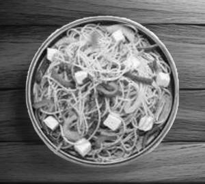 Indian style paneer noodles