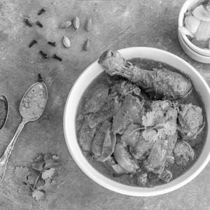 Chicken Do Pyaza [Quarter Portion]
