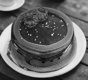 Double Chocolate  Normal Butter Cream Cake