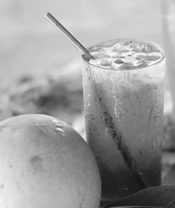 Raw mango cold brew