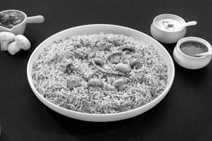 Gongura Mushroom Biryani