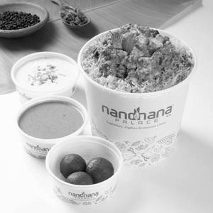 Bucket Paneer Hyderabadi Biryani