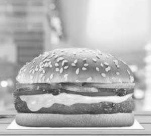 American veg aloo tikki burger