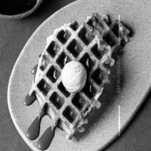 Classic Ice-cream Waffles