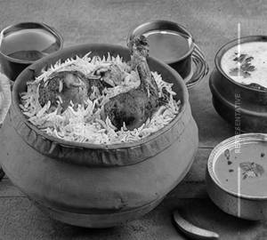Murgh dum biryani