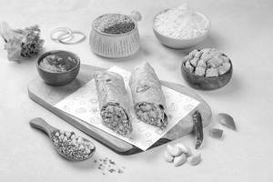 High Protein - Tandoori Tempeh Lehsuni Tikka Roll