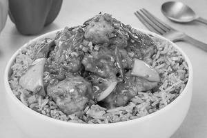 Egg Rice Chilli Chicken Bowl Pocket Friendly [ 3 piece chicken ]
