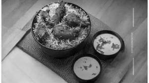Chicken wings biryani